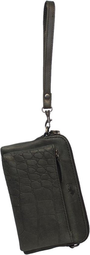 Dames tasje croco cody minibag crossbody bag crossbodytas kleine dames - Arrigo Leather Goods