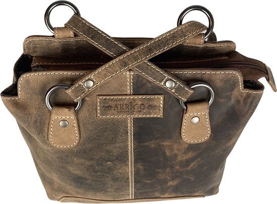 Diefstalbestendige Rugzak Cognackleurig - Arrigo.nl