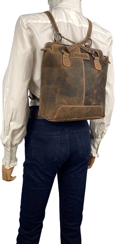 Diefstalbestendige Rugzak Cognackleurig - Arrigo.nl