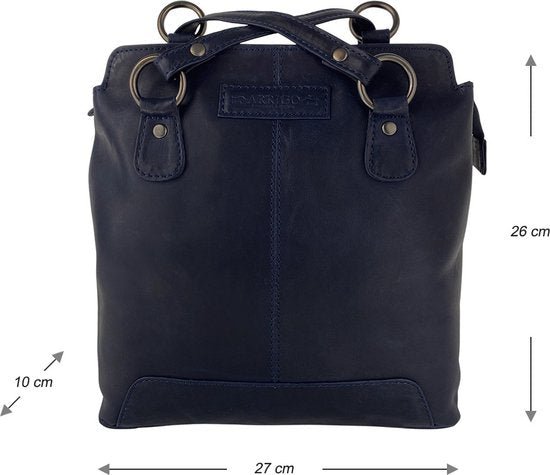 Diefstalbestendige Rugzak Donkerblauw - Arrigo.nl