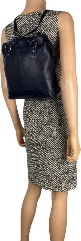 Diefstalbestendige Rugzak Donkerblauw - Arrigo.nl