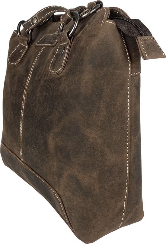 Diefstalbestendige Rugzak Donkerbruin - Arrigo.nl