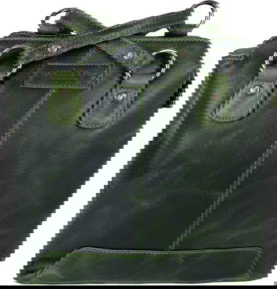 Theft-proof backpack green