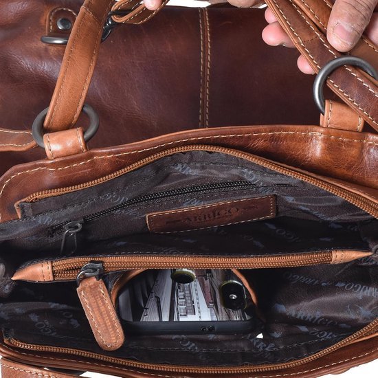 Diefstalbestendige Rugzak Lichtbruin - Arrigo.nl