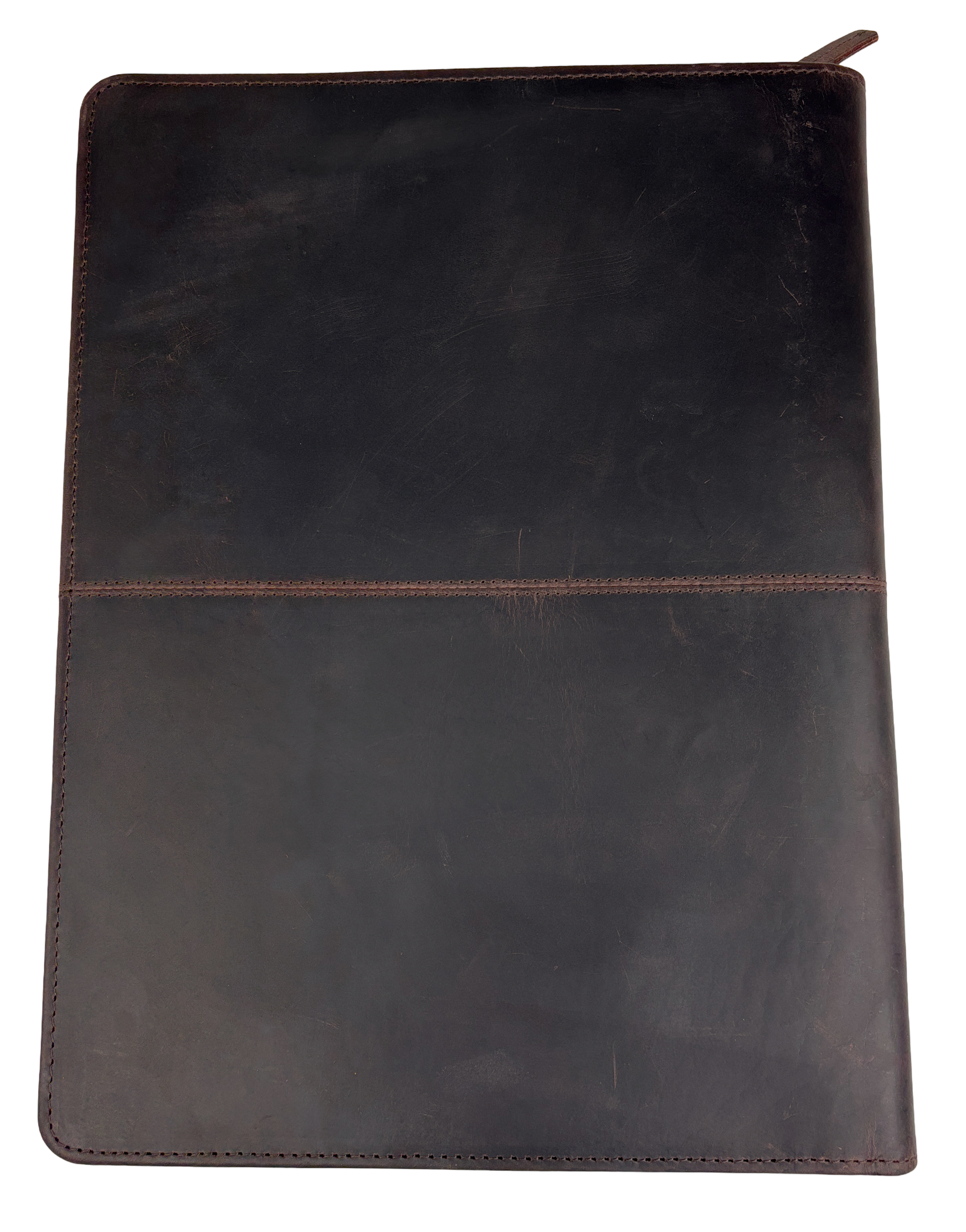 Donkerbruin Leren Schrijfmap - Arrigo.nl