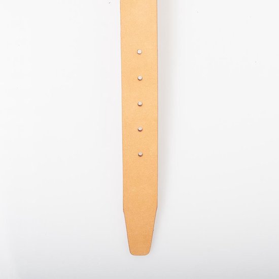 Echt lederen riem cognac van 3 5 cm breed riemen - Arrigo Leather Goods