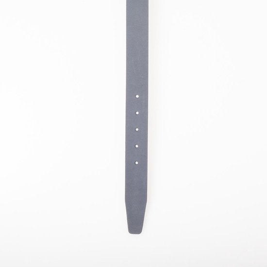 Echt lederen riem donkerblauw van 3 5 cm breed riemen - Arrigo Leather Goods