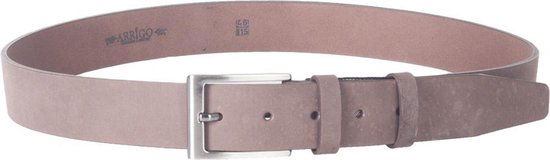 Echt lederen riem donkerbruin van 3 5 cm breed riemen - Arrigo Leather Goods