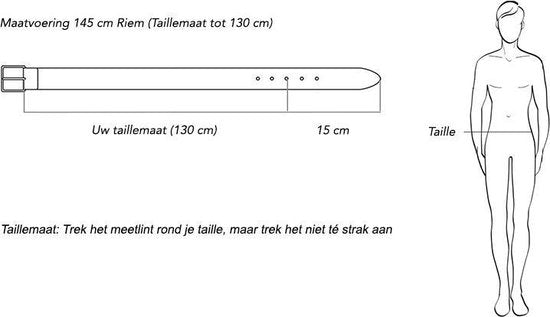 Heren riem donkerbruin italiaans leer 4 cm brede casual leren - Arrigo.nl
