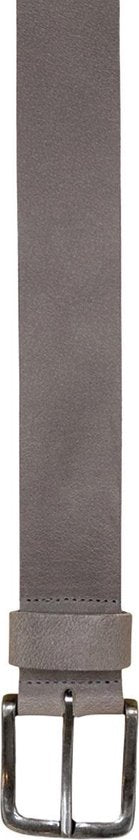 Heren riem taupe grijs italiaans leer 4 5 cm brede - Arrigo.nl