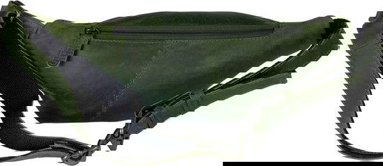 Heuptas fanny pack buiktas festival tasje leer groen arrigo - Arrigo.nl