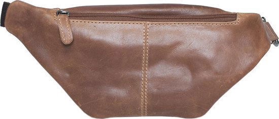 Heuptas heuptasje fanny pack buideltasje festival tasje leer cognac arrigo - Arrigo.nl