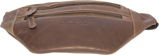 Heuptas heuptasje fanny pack buideltasje festival tasje leer cognac arrigo - Arrigo.nl