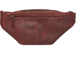 Heuptas heuptasje fanny pack buideltasje festival tasje leer rood arrigo - Arrigo.nl