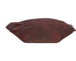 Heuptas heuptasje fanny pack buideltasje festival tasje leer rood arrigo - Arrigo.nl