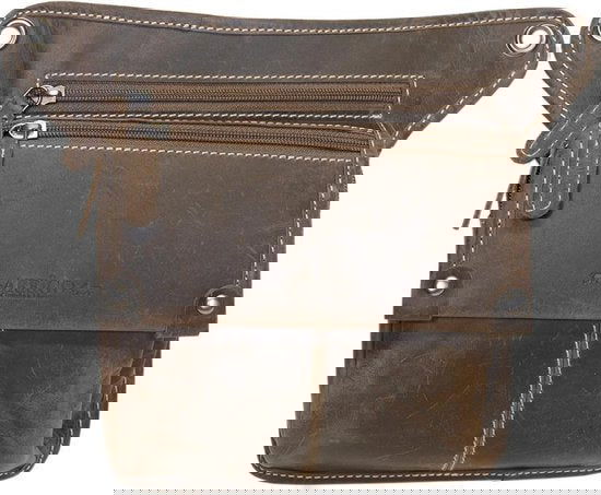 Heuptasje leer of leren festival tasje lichtbruin met een verstelbare - Arrigo.nl