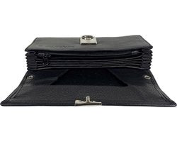 Horeca portemonnee horeca portefeuille kelner portemonnee groot muntgeld vak leer - Arrigo.nl