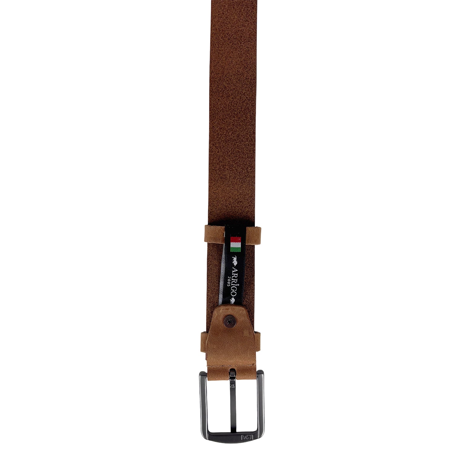 Leren riem cognac – 3,5 cm breed