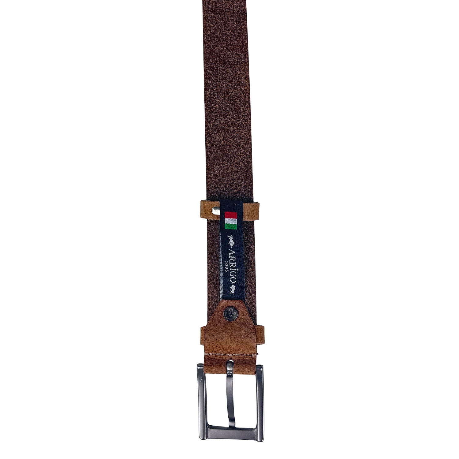 Leren riem cognac – 3 cm breed