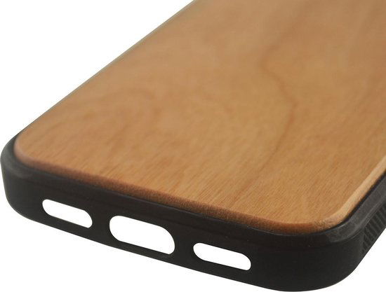 Iphone 11 pro hoesje hout - Arrigo Leather Goods