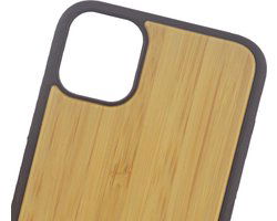 Iphone 11 pro hoesje hout - Arrigo Leather Goods