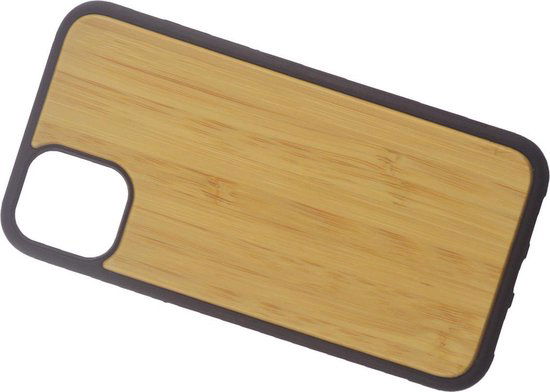 Iphone 11 pro hoesje hout - Arrigo Leather Goods
