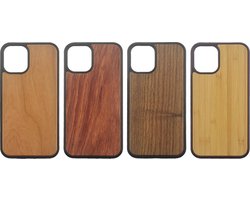 Iphone 11 pro max hoesje hout houten hoesje iphone 11 - Arrigo Leather Goods