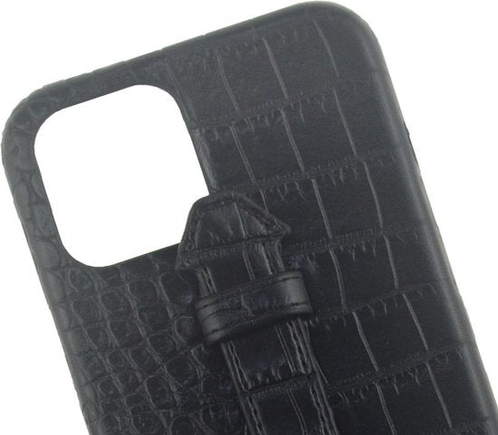 Iphone 12 hoesje zwart iphone 12 pro hoesje zwart hoesje - Arrigo Leather Goods