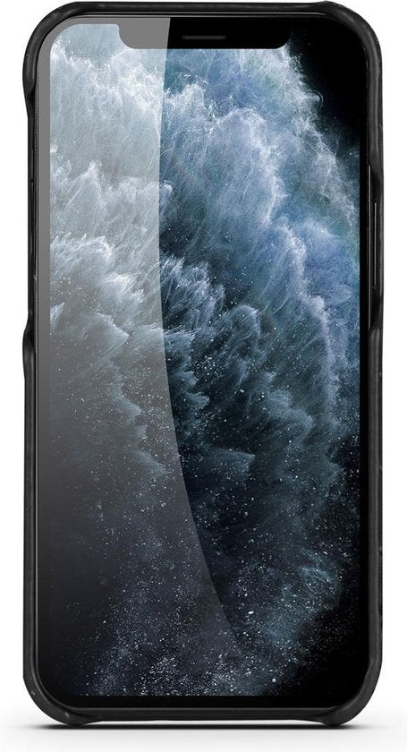 Iphone 12 mini hoesje kroko - Arrigo Leather Goods