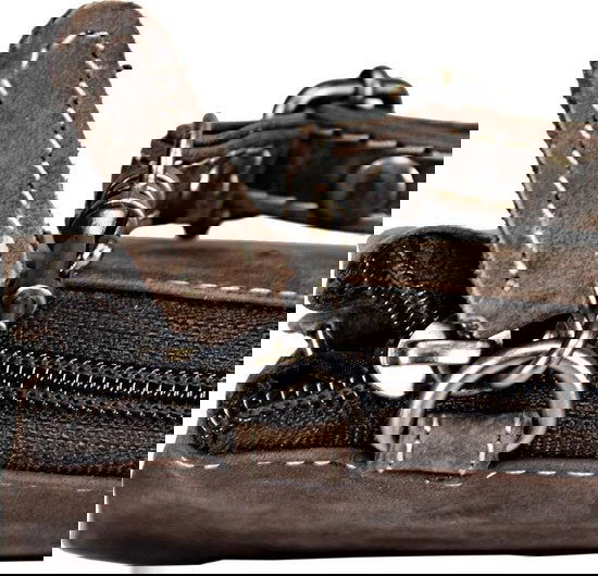 Klein Schoudertas - Buffelleer Festivaltasje / Lederen Crossbody Tas voor Dames - Arrigo.nl