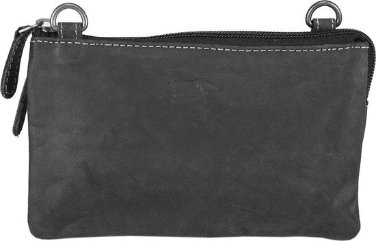 Klein schoudertas buffelleer festivaltasje lederen tasje klein crossbodytas voor dames - Arrigo Leather Goods