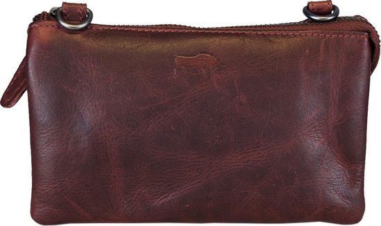 Klein schoudertas leer festivaltasje lederen tasje klein crossbodytas voor dames - Arrigo Leather Goods