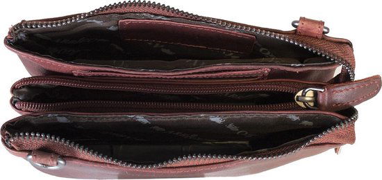 Klein schoudertas leer festivaltasje lederen tasje klein crossbodytas voor dames - Arrigo Leather Goods