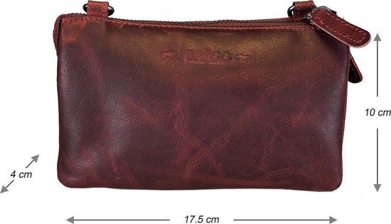 Klein schoudertas leer festivaltasje lederen tasje klein crossbodytas voor dames - Arrigo Leather Goods