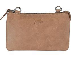 Klein schoudertas leer festivaltasje lederen tasje klein crossbodytas voor dames - Arrigo Leather Goods