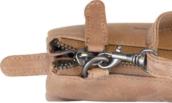 Klein schoudertas leer festivaltasje lederen tasje klein crossbodytas voor dames - Arrigo Leather Goods