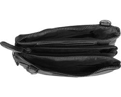 Klein schoudertas leer festivaltasje lederen tasje klein crossbodytas voor dames - Arrigo Leather Goods