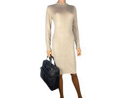 Laptoptas messenger bag 15 6 inch buffelleer leer zwart - Arrigo.nl