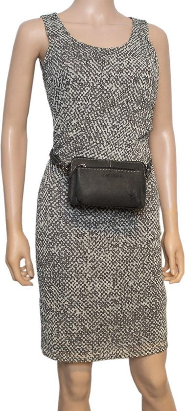 Lederen schoudertas voor dames mini bag xover crossbodytas clutch tasje - Arrigo Leather Goods