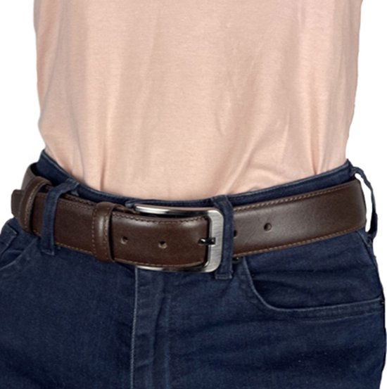 Leren heren riem of leren dames riem 3 5 cm - Arrigo Leather Goods