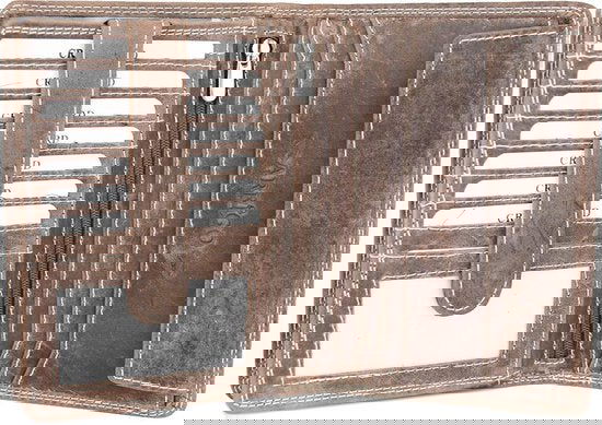 Leren portefeuille dames cognac of leren portefeuille heren cognac paspoortmap - Arrigo Leather Goods