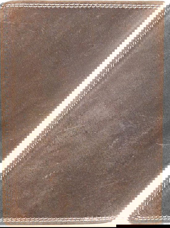 Leren portefeuille dames cognac of leren portefeuille heren cognac paspoortmap - Arrigo Leather Goods