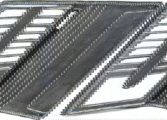 Leren portefeuille dames zwart of leren portefeuille heren zwart paspoortmap - Arrigo.nl