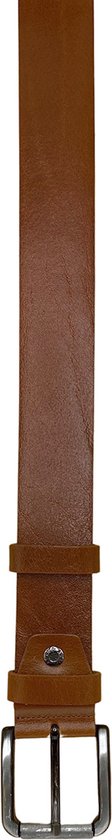 Leren riem cognac kleurig leer 4 5 cm breed casual - Arrigo Leather Goods