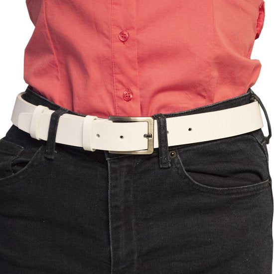 Leren riem it 3 cm breed voor heren en dames - Arrigo.nl