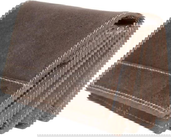 Lichtbruine dames portemonnee leer met ruime vakje voor kleingeld portemonnee - Arrigo Leather Goods