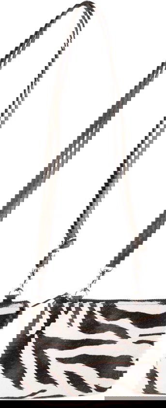 Natuurlijk Leren Portemonnee Tasje - Mini met Vacht en Zebra Print - Arrigo.nl