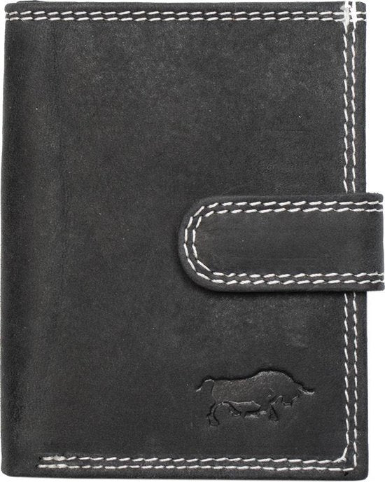 Pasjeshouder leer rfid creditcardhouder leer anti skim met rits vintage - Arrigo.nl