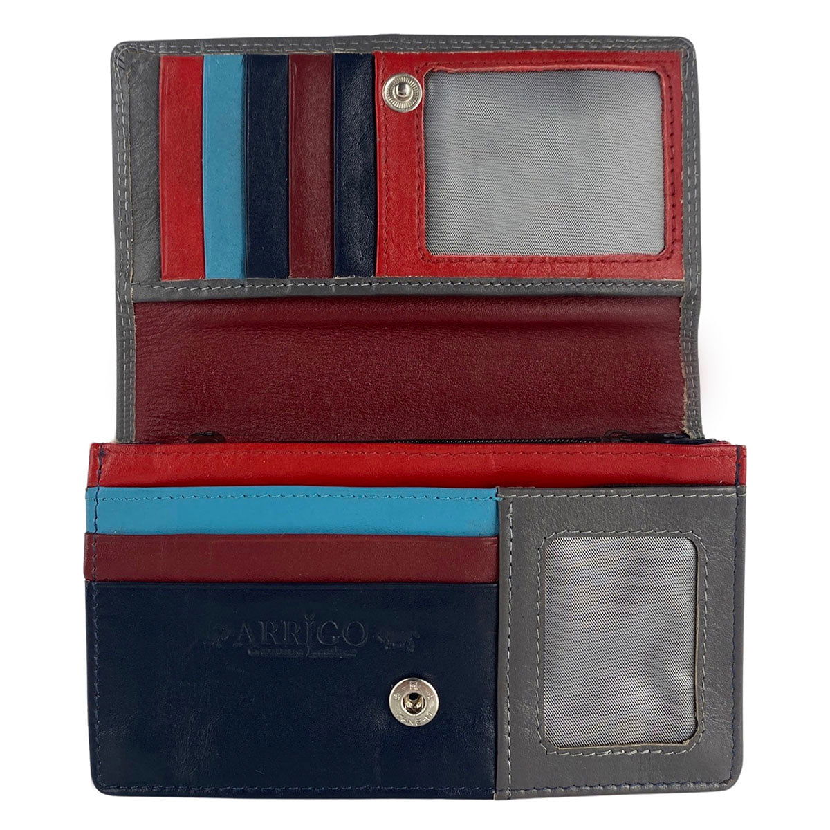 Portemonnee Dames grijs - Arrigo.nl