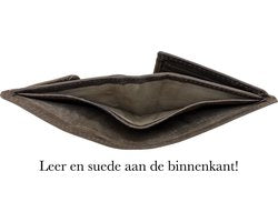 Portemonnee heren portefeuille heren arrigo portemonnee billfold model lichtbruin rundleer - Arrigo Leather Goods